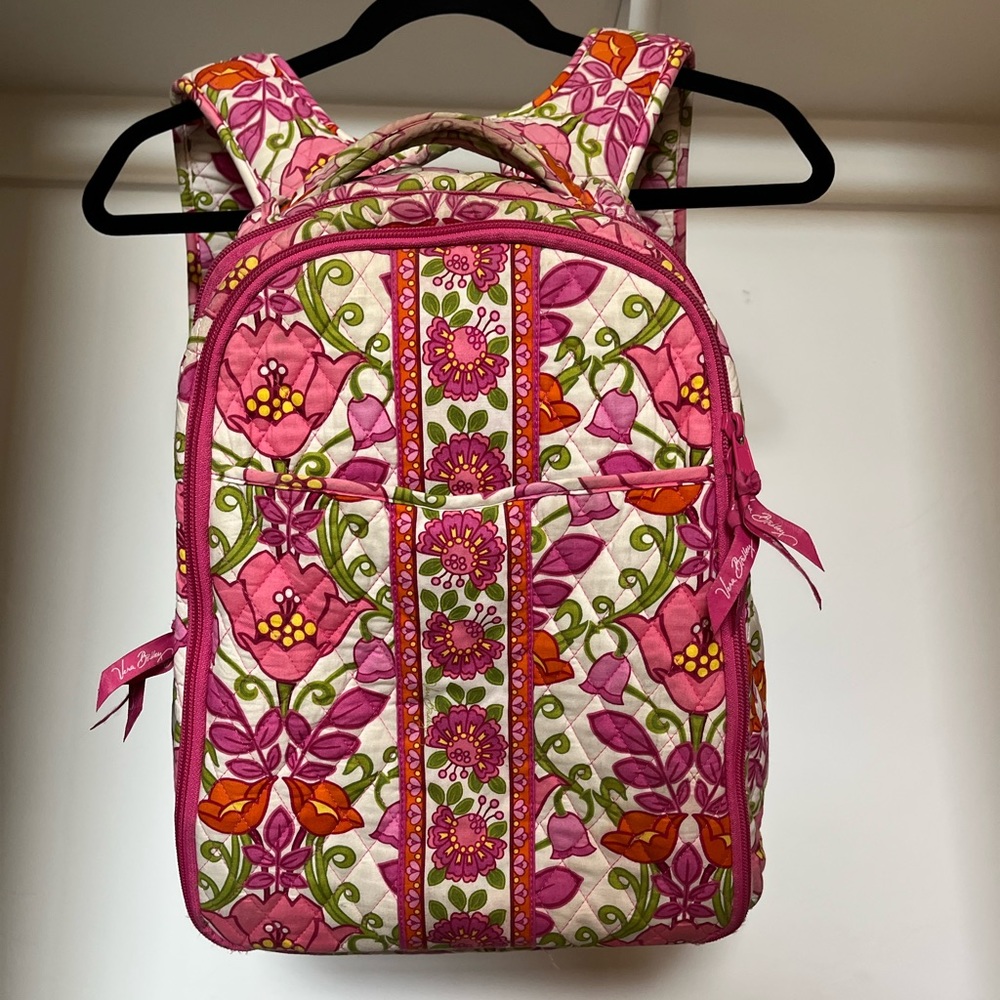 Vera Bradley Original Large Campus Backpack in Lilli Bell